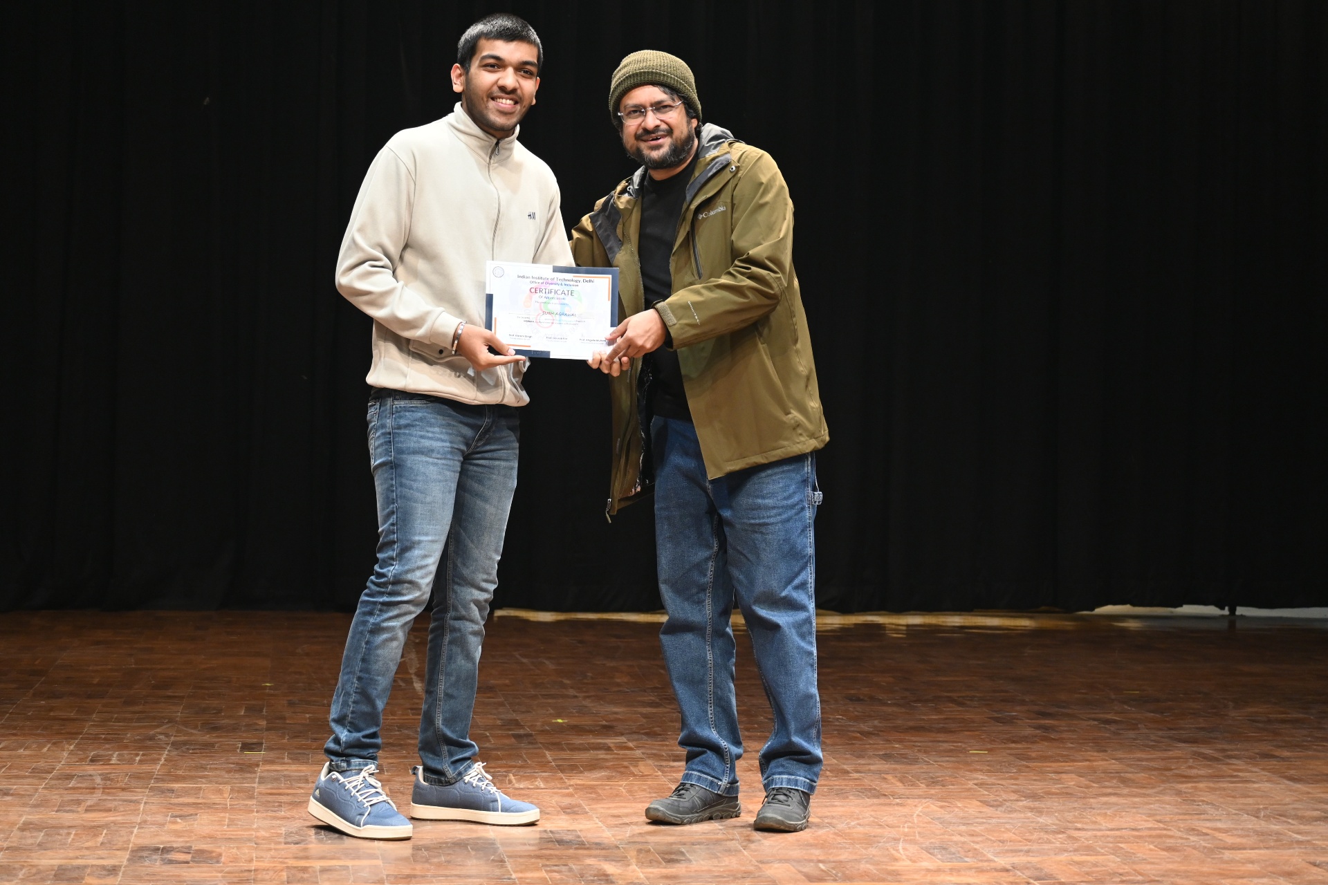 Prize Distribution for winner