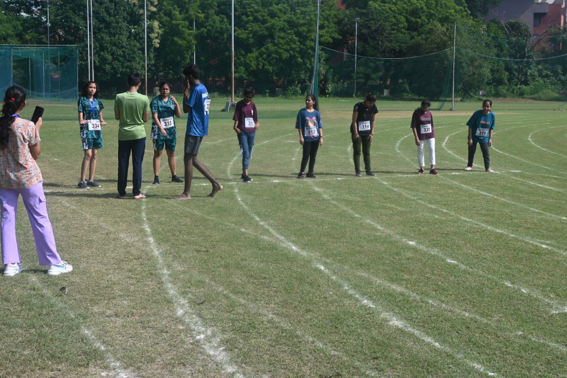 Relay Race for women students