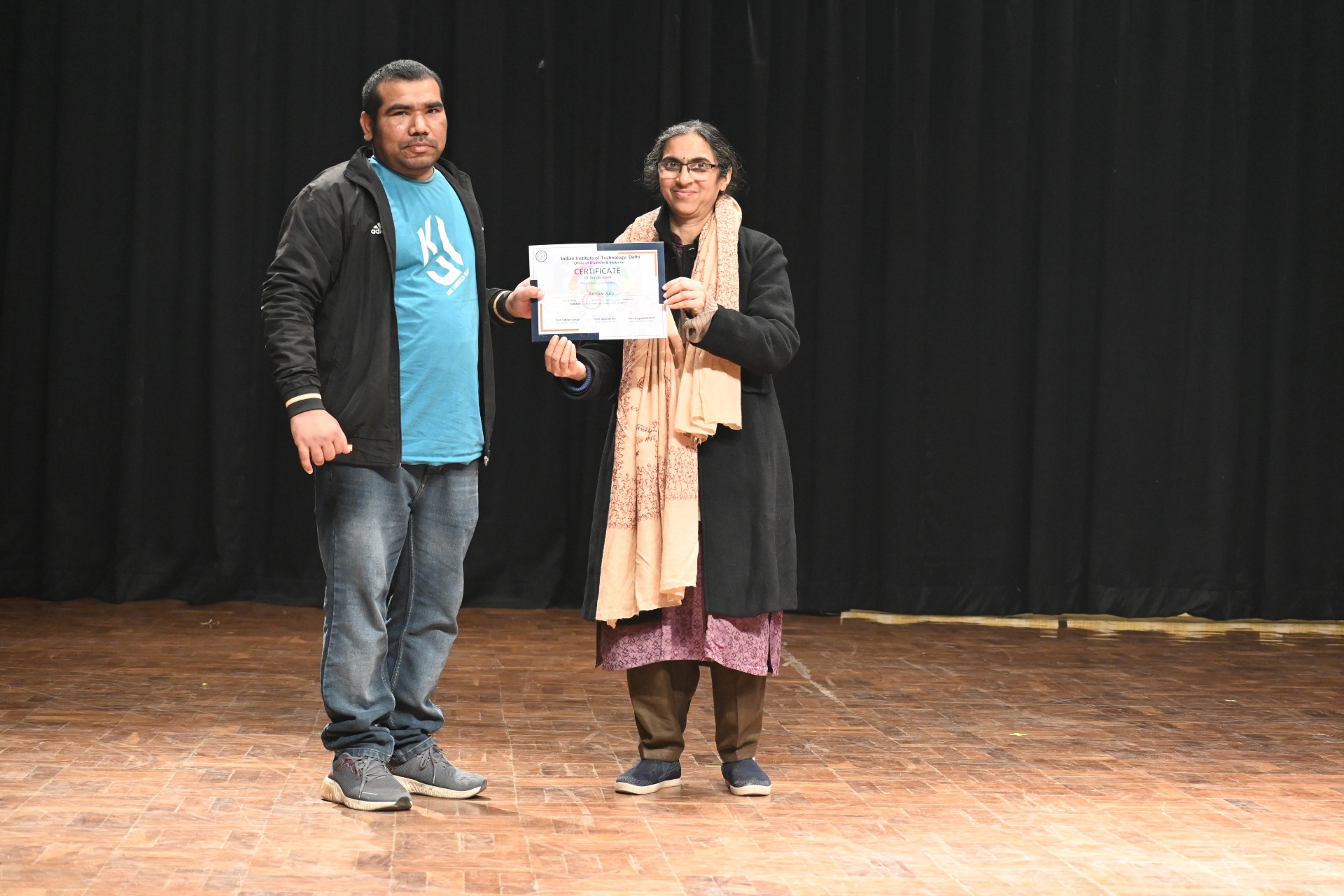 Prize Distribution for winners