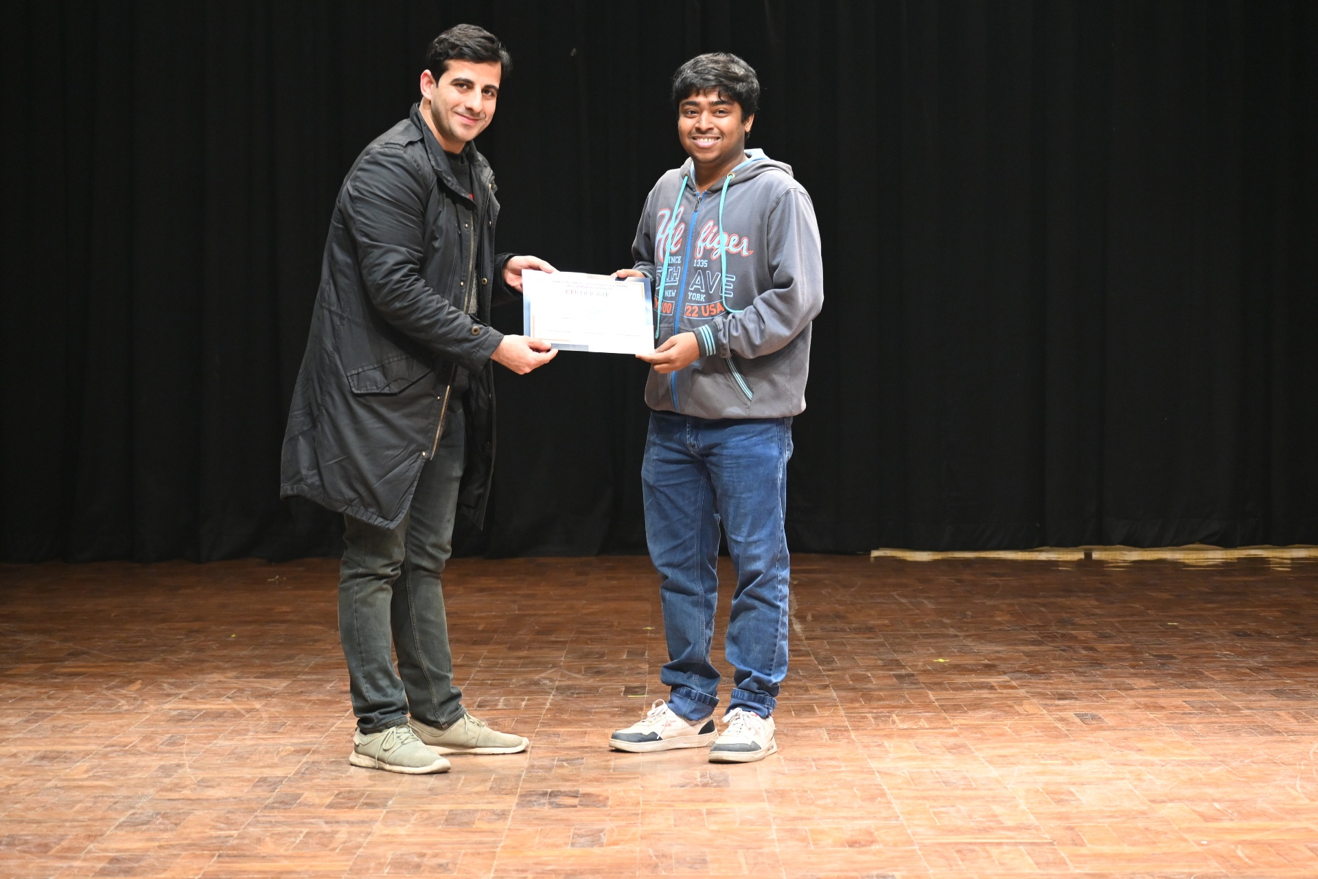Prize Distribution for winner