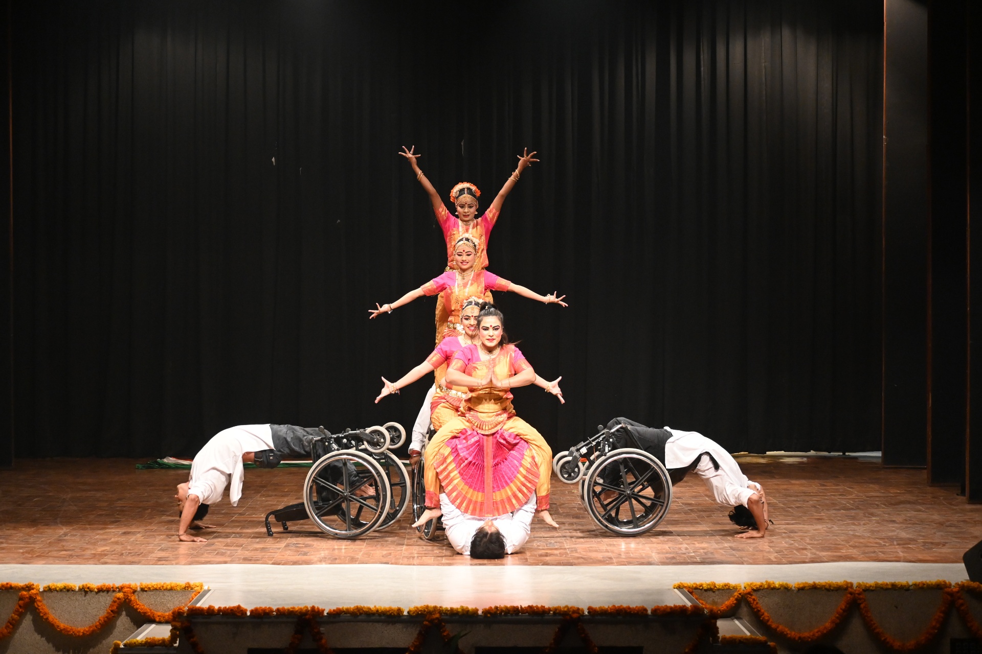 Inclusive Dance performance by WE ARE ONE group
