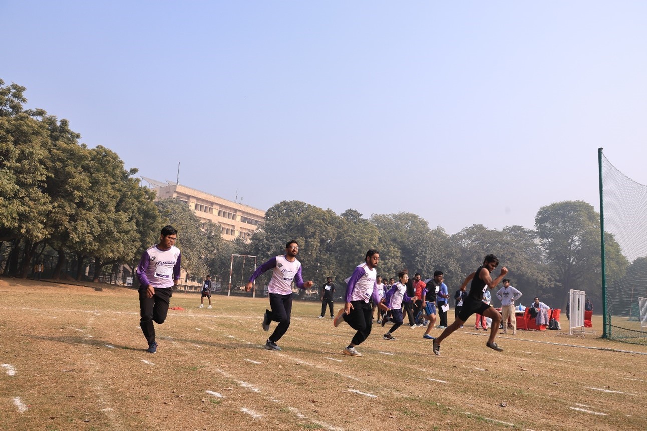 100 m race B1 category 
