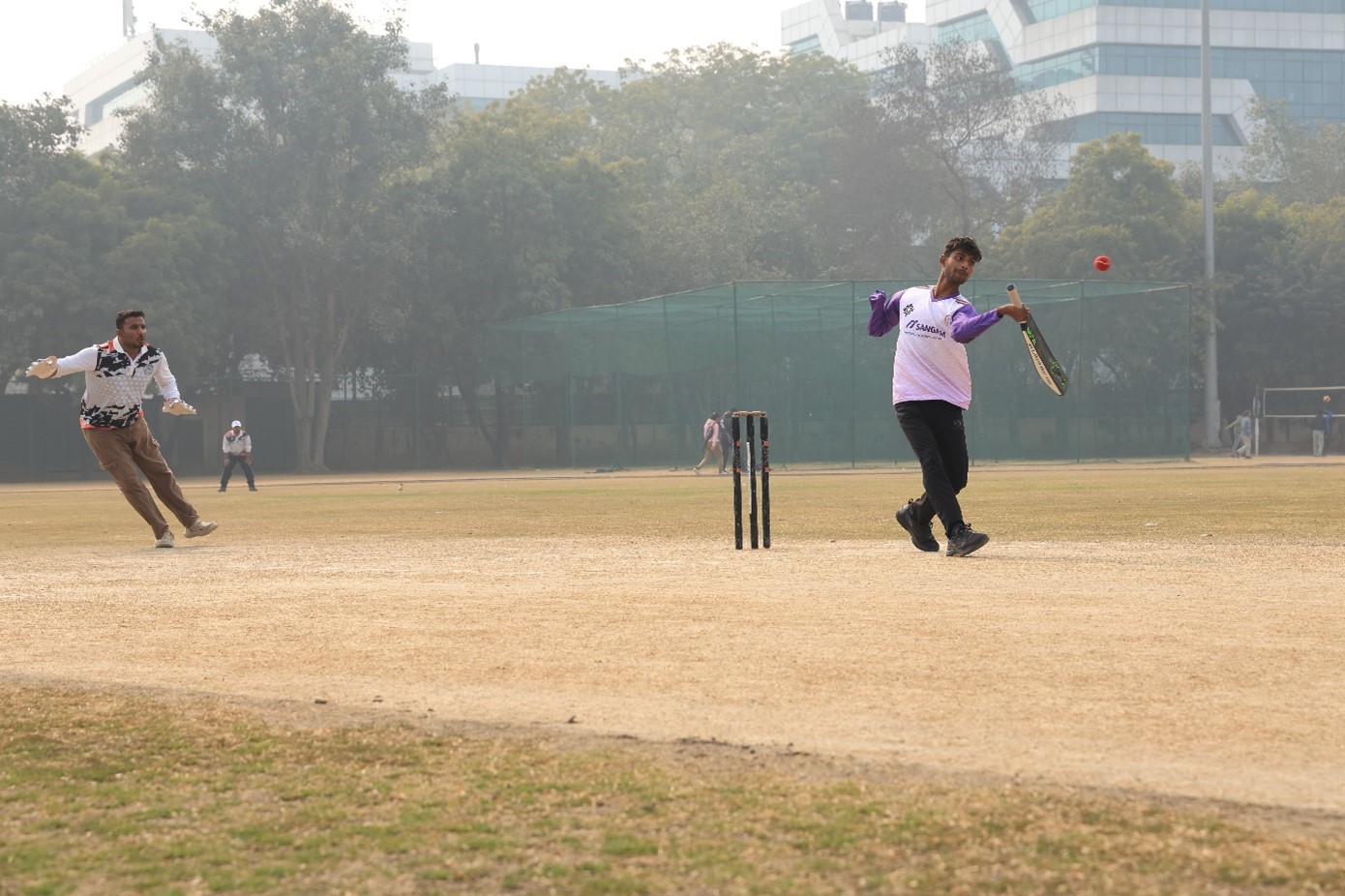 Cricket snapshot of an IITD student