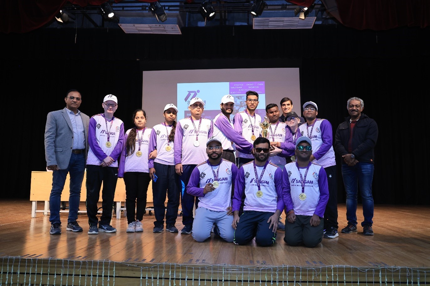 Gold Trophy winners